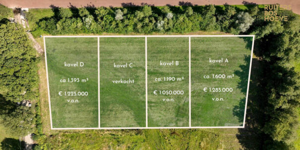 Bouwkavels Ruitersboshoeve